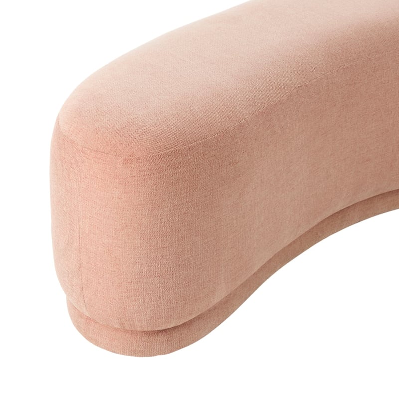 Kidney Blush Bench Seat
