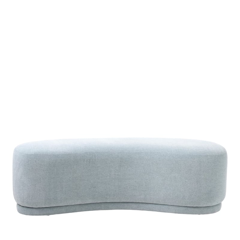 Kidney Seafoam Bench Seat