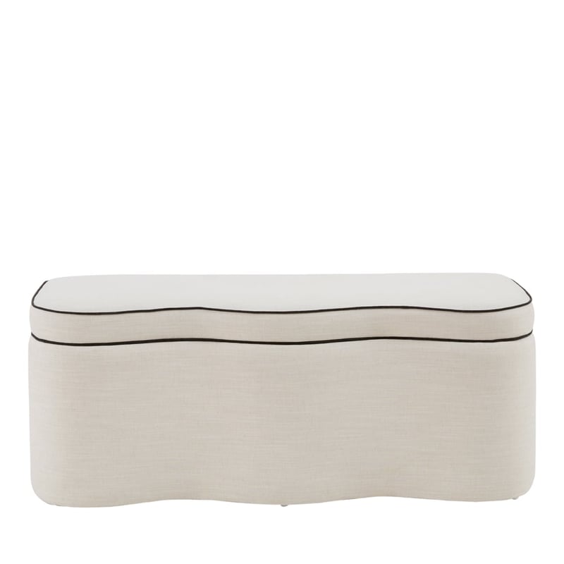 Cliveden Natural & Charcoal Blanket Box