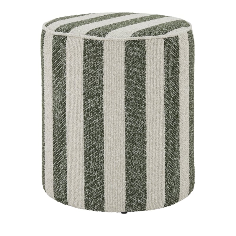 Soli Forest Stripe Ottoman