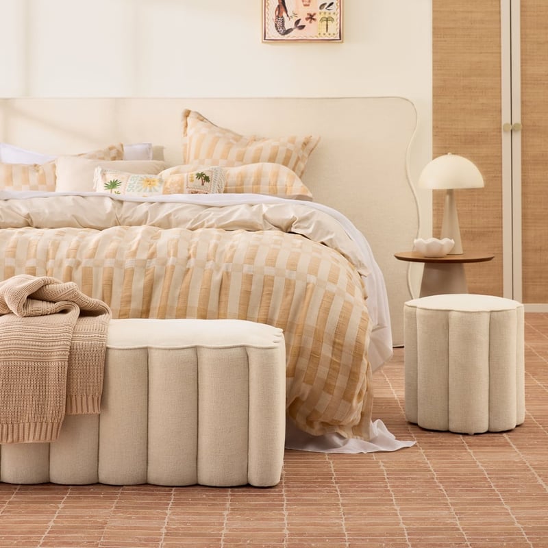 Della Vanilla Bench Seat