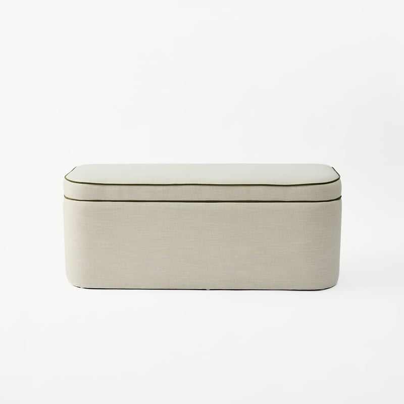 Seline Natural & Forest Blanket Box