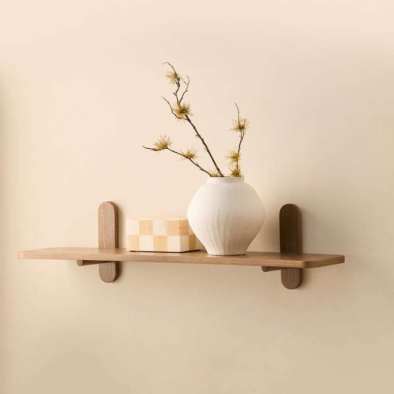 Boston Walnut Wall Shelf