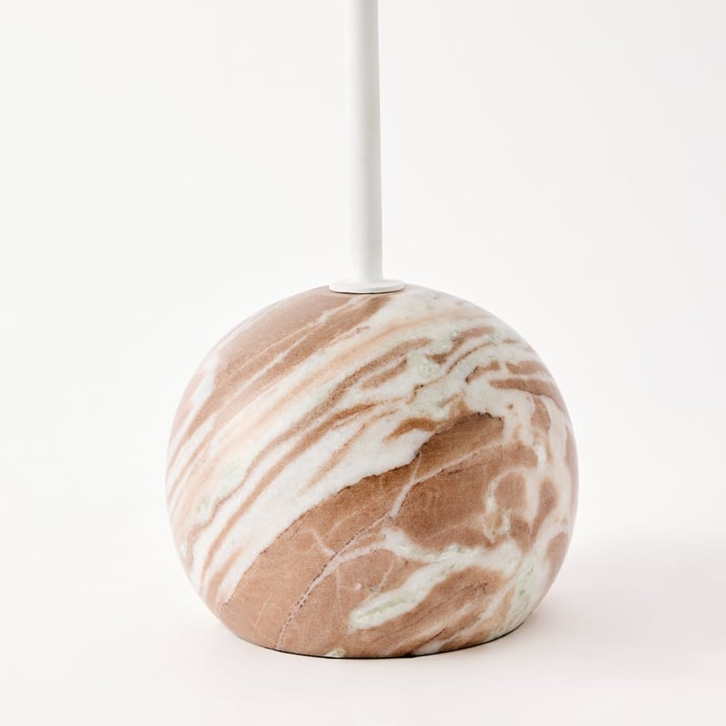 Gordy Toronto & White Marble Drinks Table