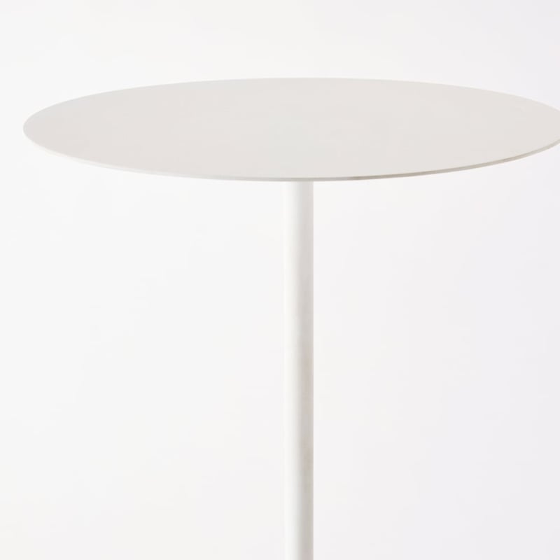 Gordy Toronto & White Marble Drinks Table