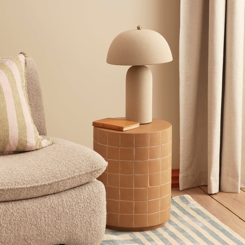 Nola Hazelnut Side Table