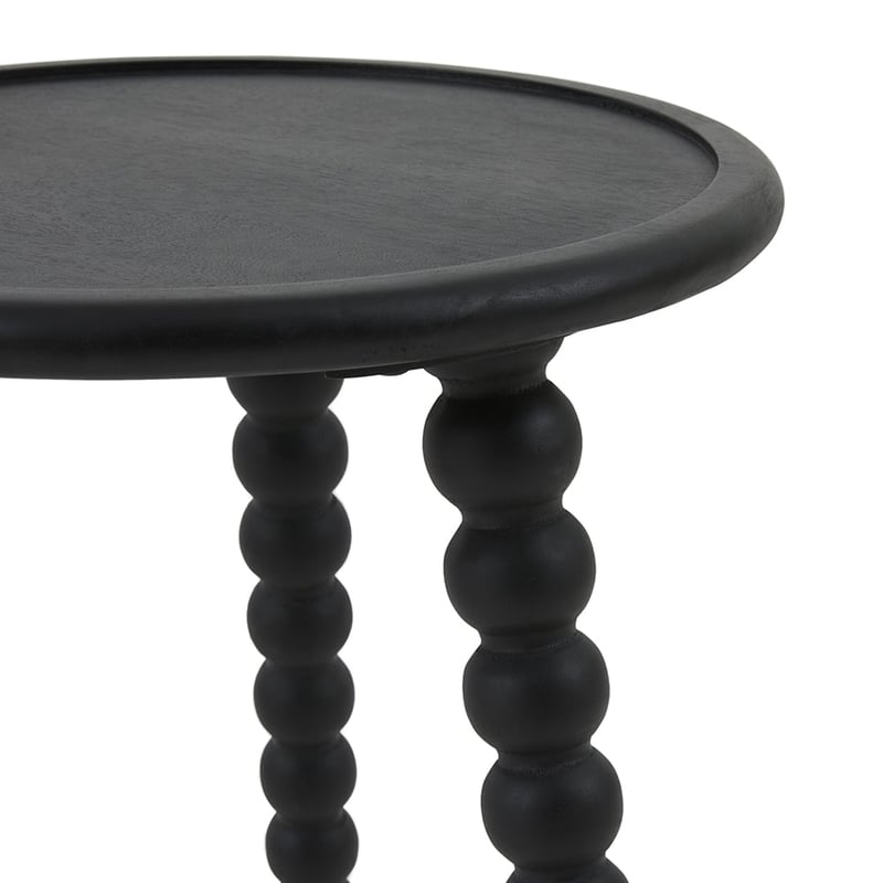 Vintage Black Side Table