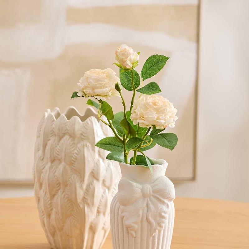 Champagne White Peony Stem