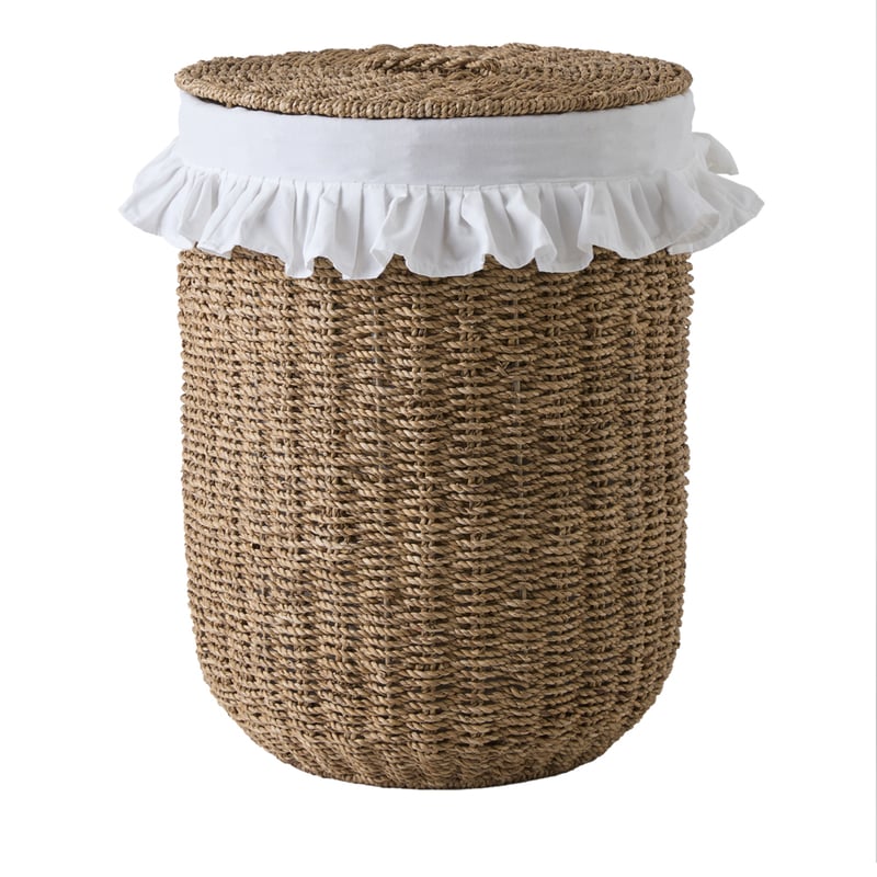 Cottage Chic Natural Laundry Storage