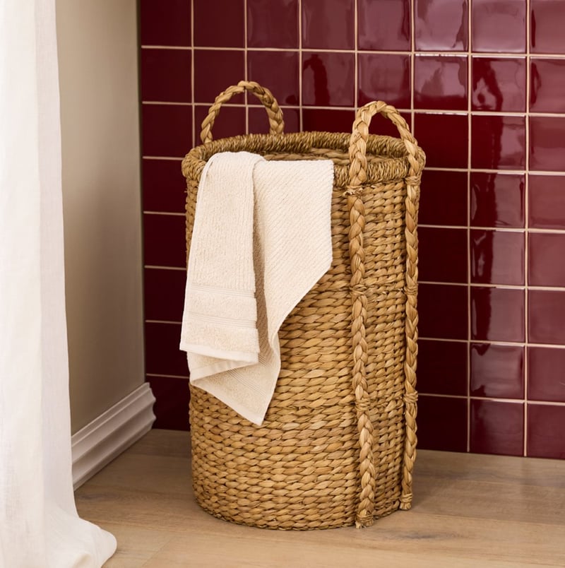 Lido Natural Laundry Basket 