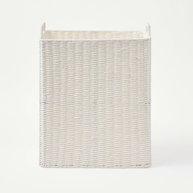 Sala White Laundry Basket