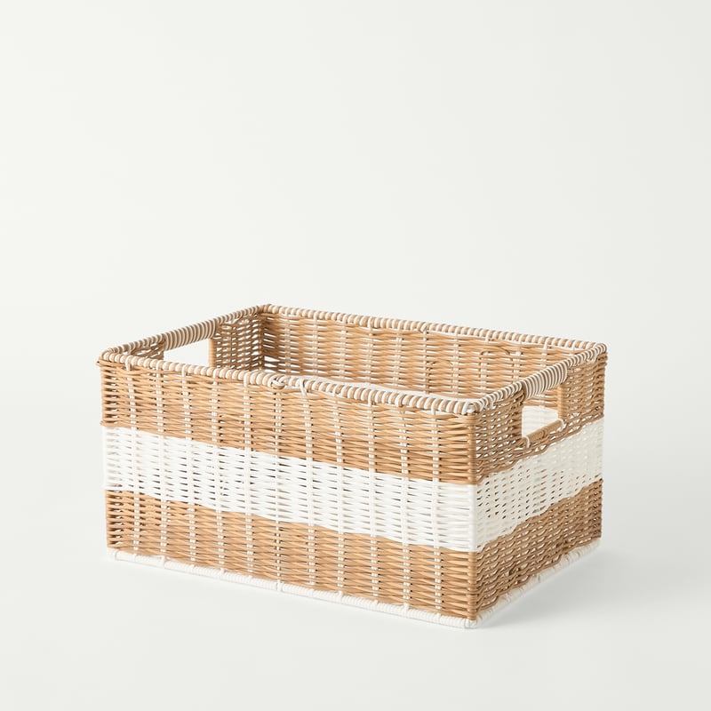 Eden Natural & White Storage Baskets