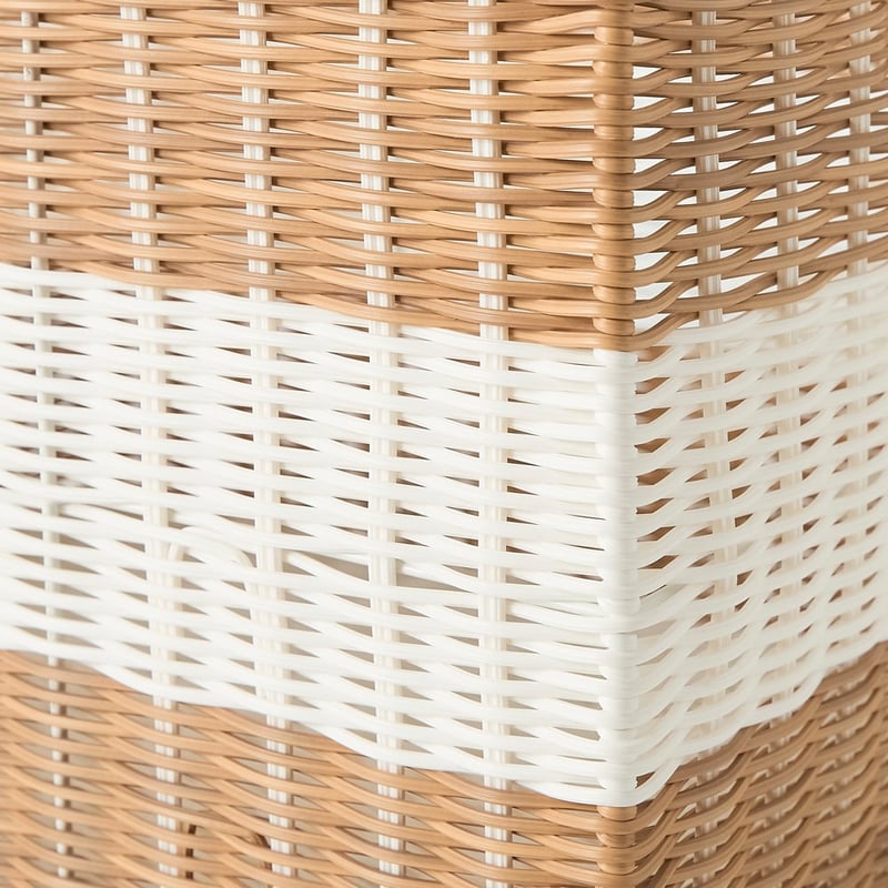Eden Natural & White Storage Baskets