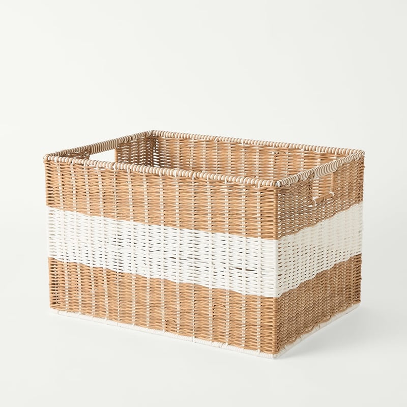 Eden Natural & White Storage Baskets