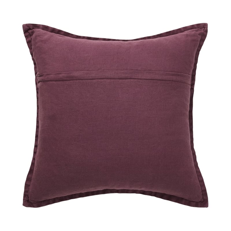 Belgian Grape Vintage Washed Linen Cushion