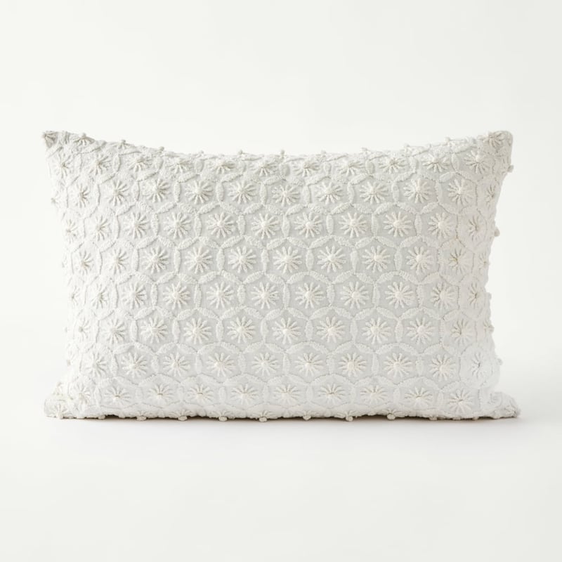 Mina White Cushion