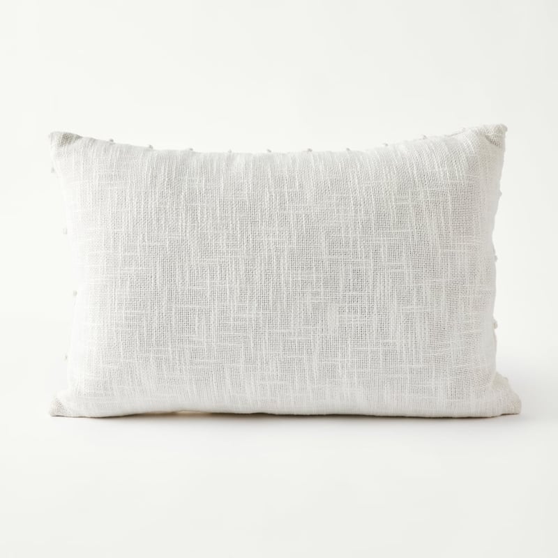 Mina White Cushion