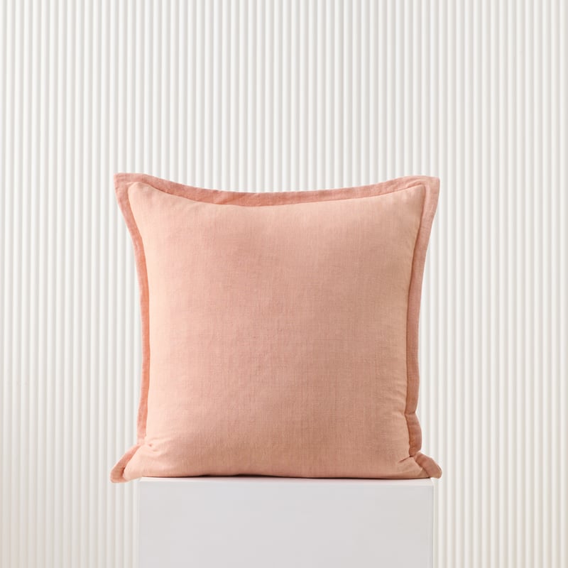 Jamie Linen Clay Cotton Cushion