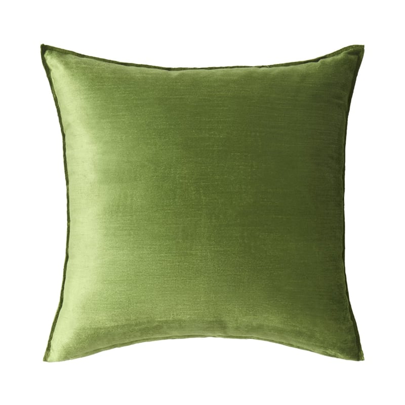 Cairo Turtle Green Velvet Cushion