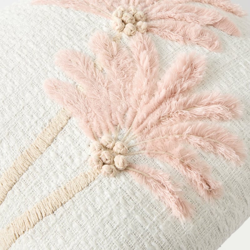 Falls Palm Pink Cushion