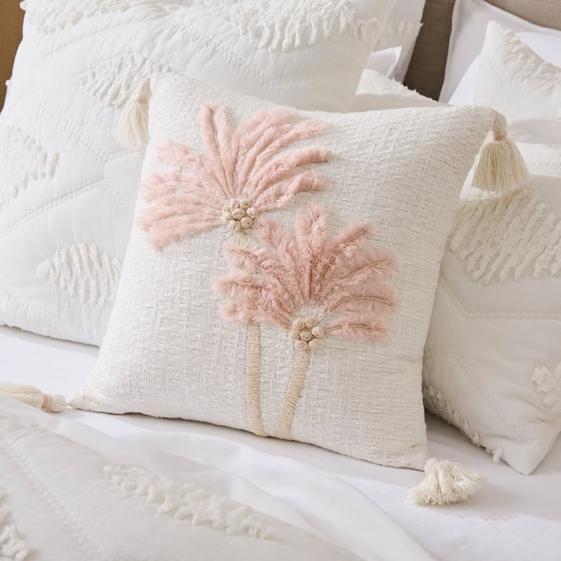 Falls Palm Pink Cushion