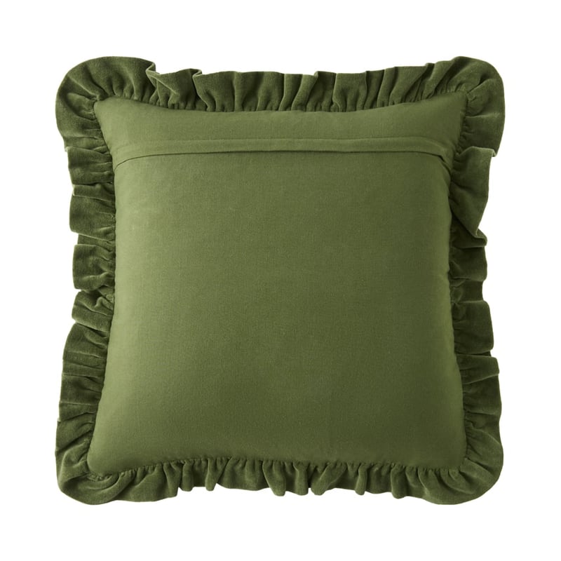 Alaina Green Floral Cushion