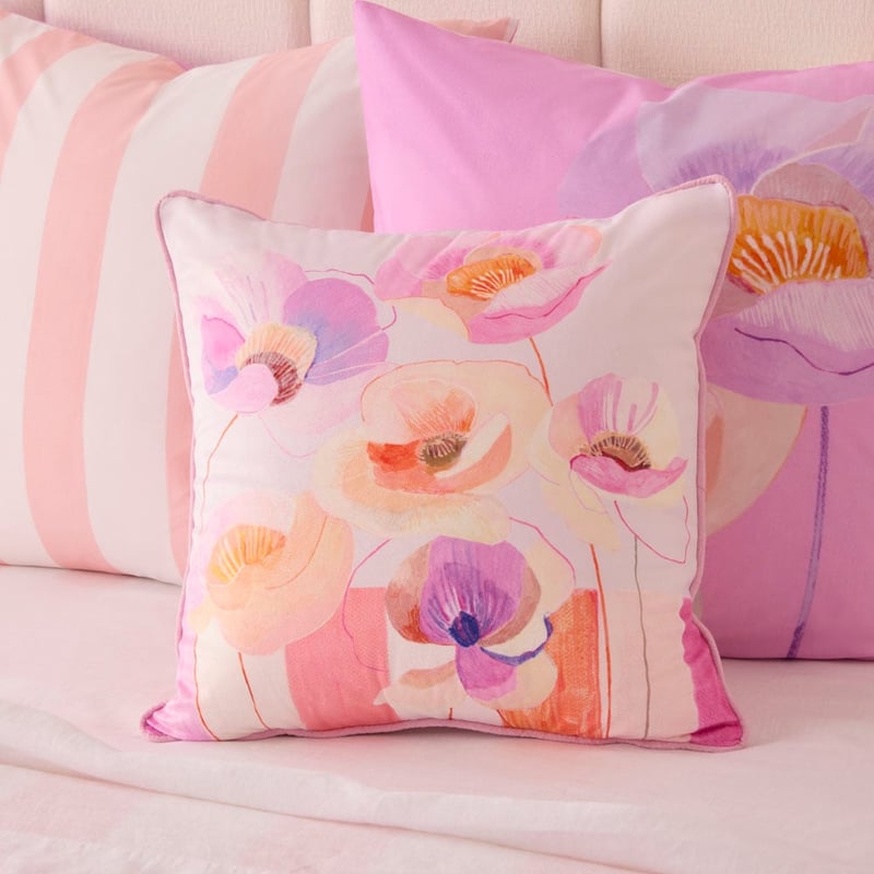 Jade Fisher Tall Poppies Cushion