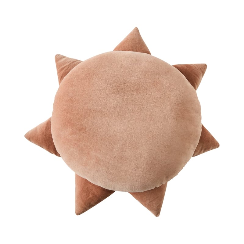 Valerie Maple Sugar Velvet Cushion