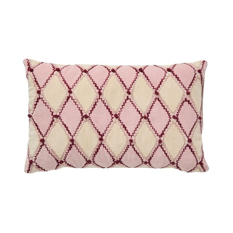 Rosalie Pink Velvet Cushion