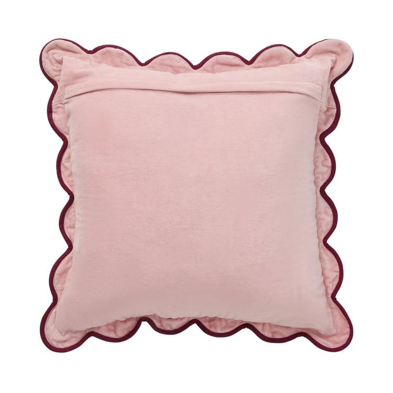 Rosalie Pink Floral Velvet Cushion