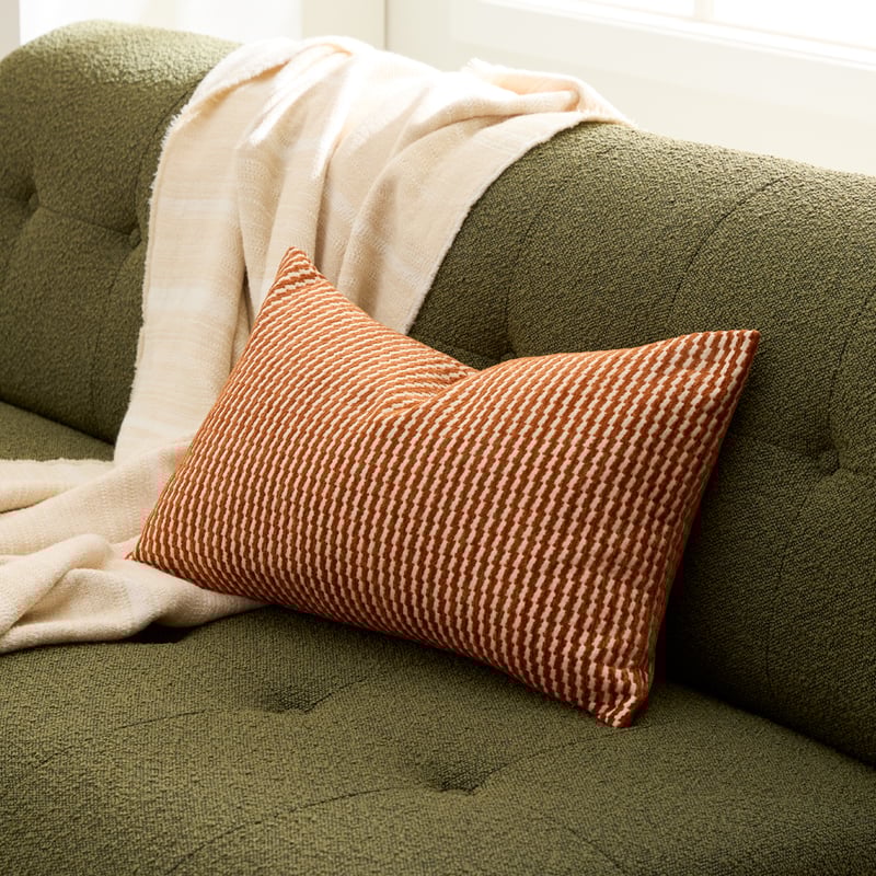 Ellis Rust Cushion