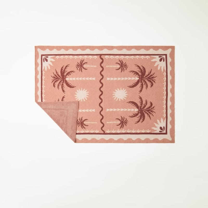 Natures Resort Cork Knit Throw
