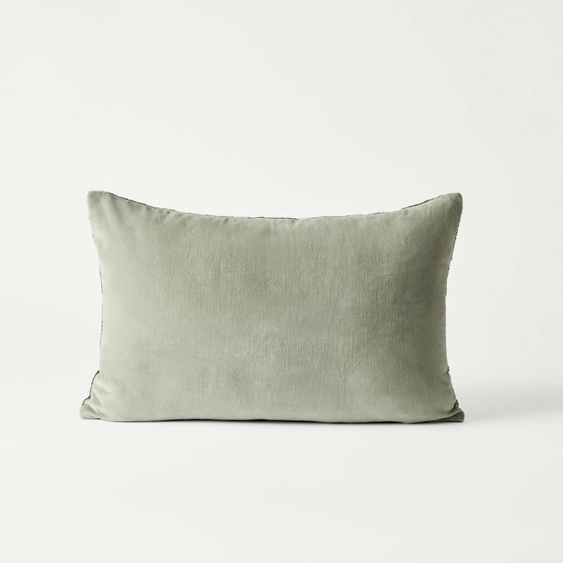 Moulay Green Velvet Cushion