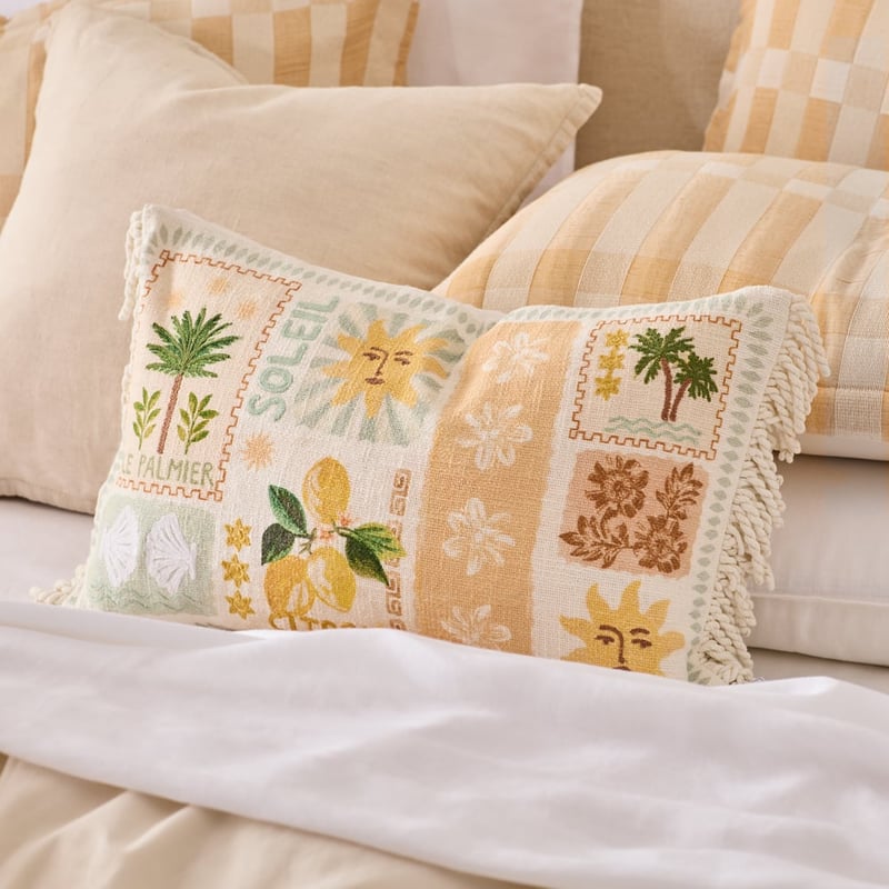 La Palmier Natural Cushion