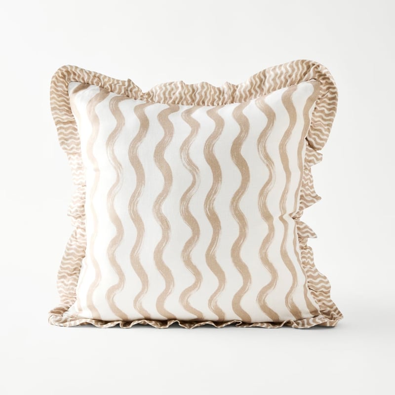 Mindi White & Natural Cushion 