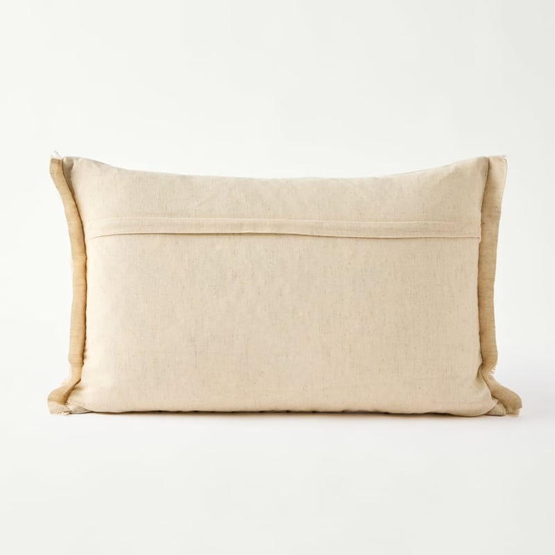 Isabella Natural Floral Cushion