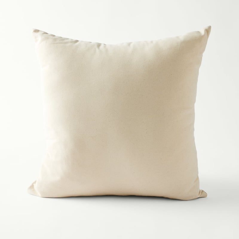 Winter Palm Natural Cushion