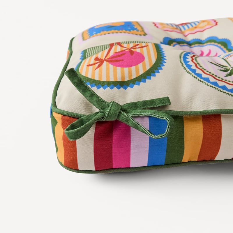 Byron Palm Outdoor Chair Pad