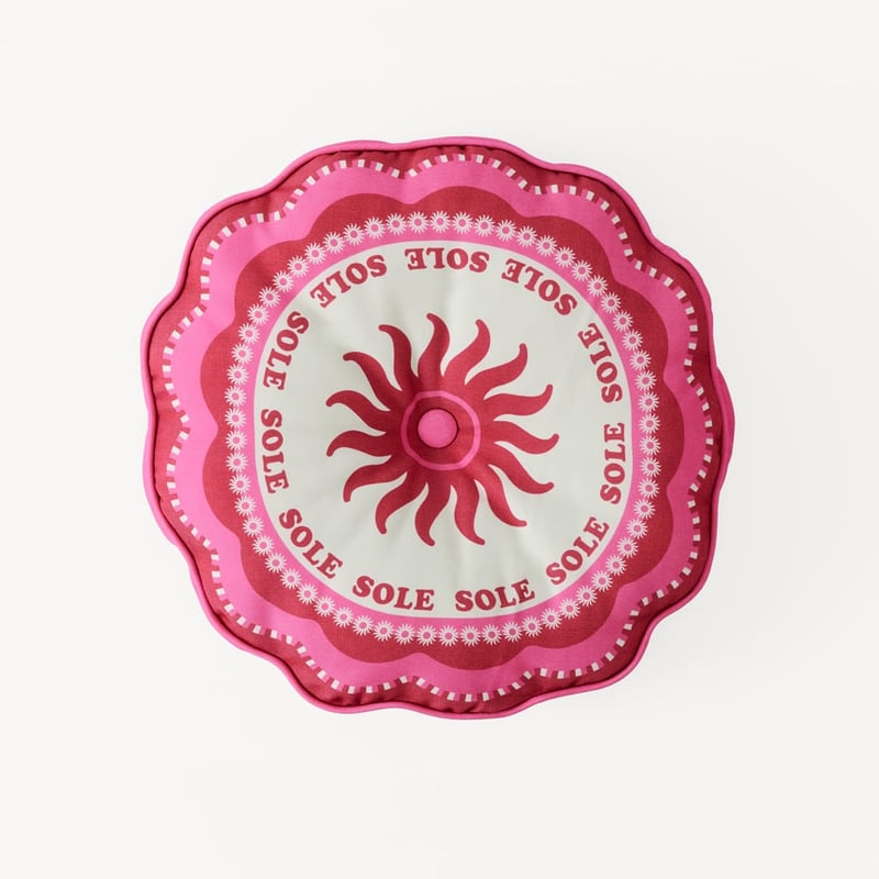 Sole Pink Outdoor Chair Pad
