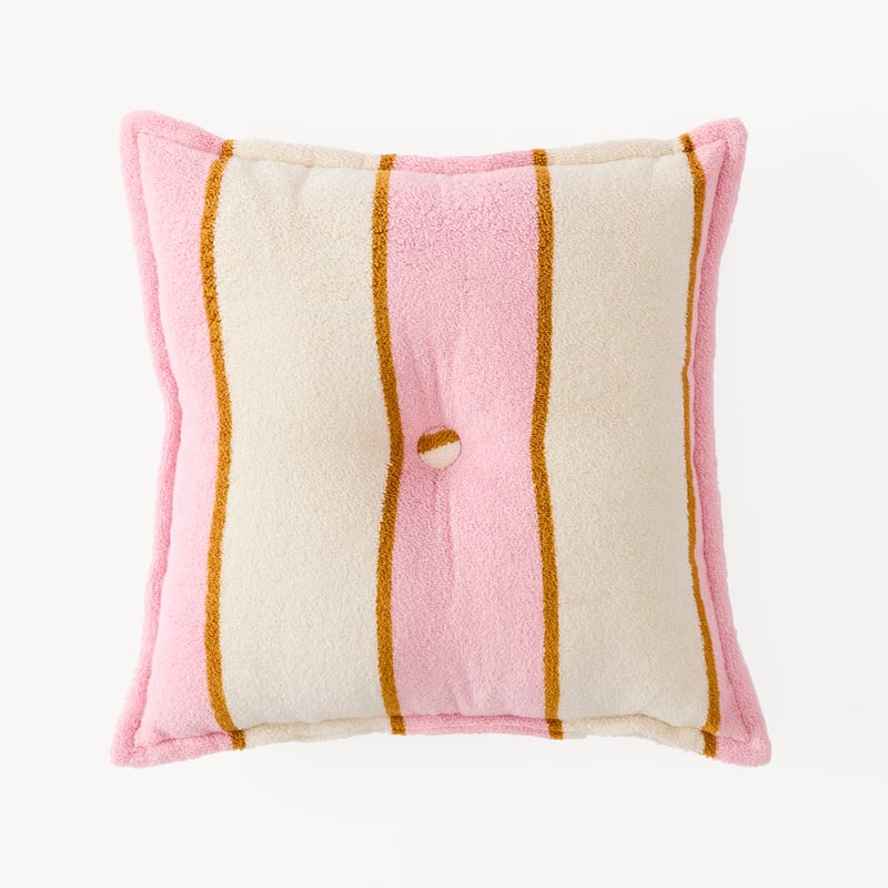 Lorne Pink Outdoor Terry Chair Pad