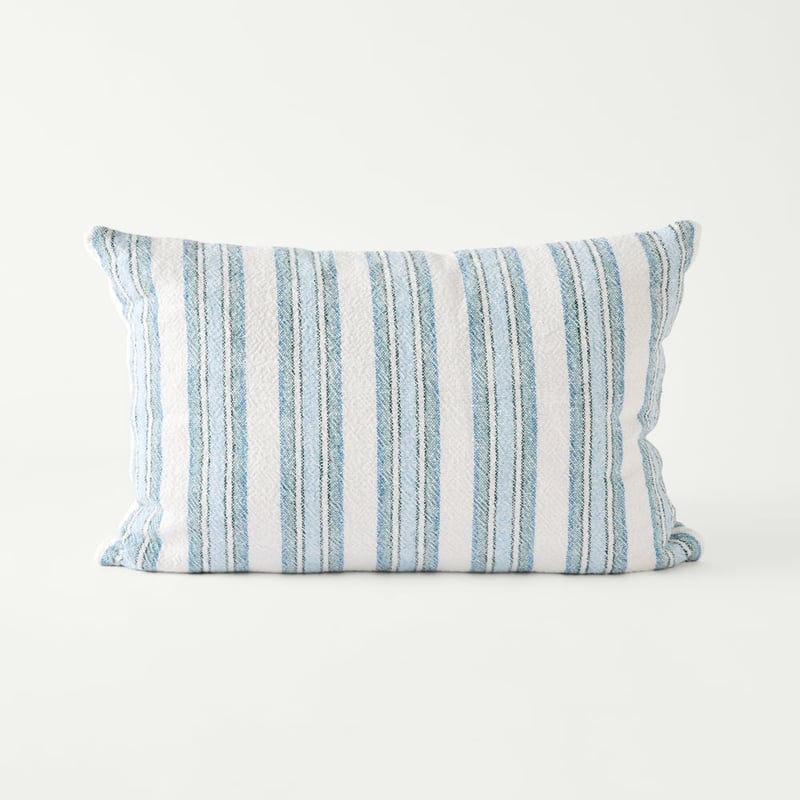 Bellarine Seamist Stripe Cushion