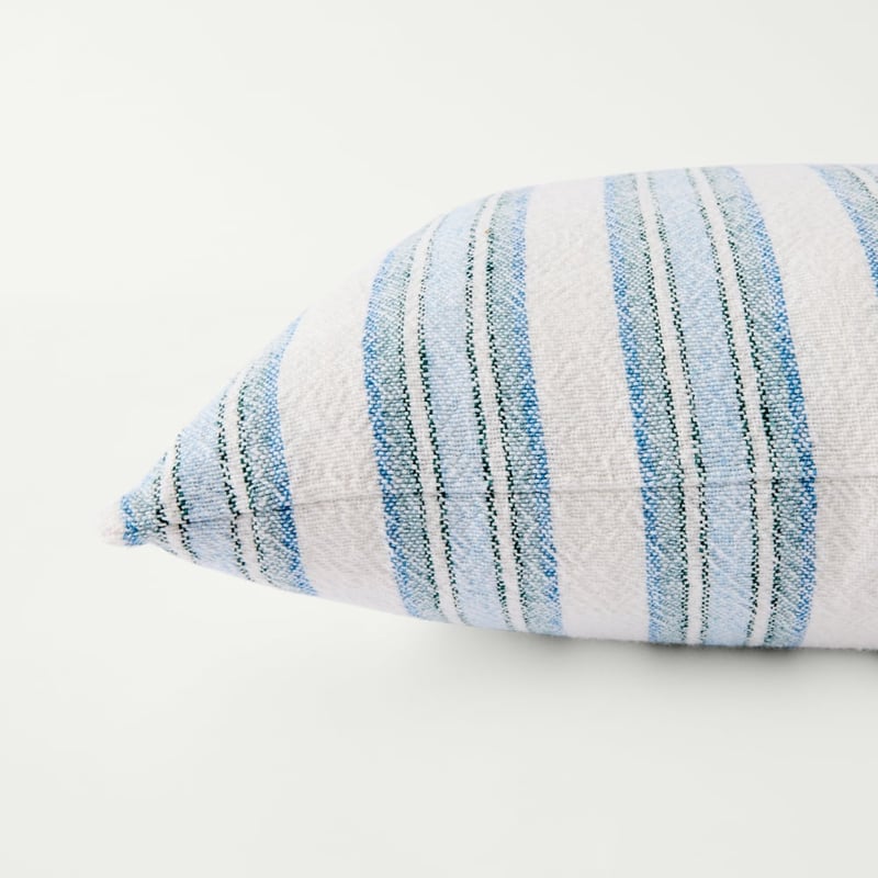 Bellarine Seamist Stripe Cushion