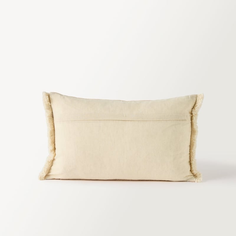 Rosabella Natural & Brown Floral Cushion