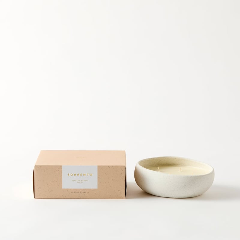 Sorrento Vanilla Caramel Candle 760g