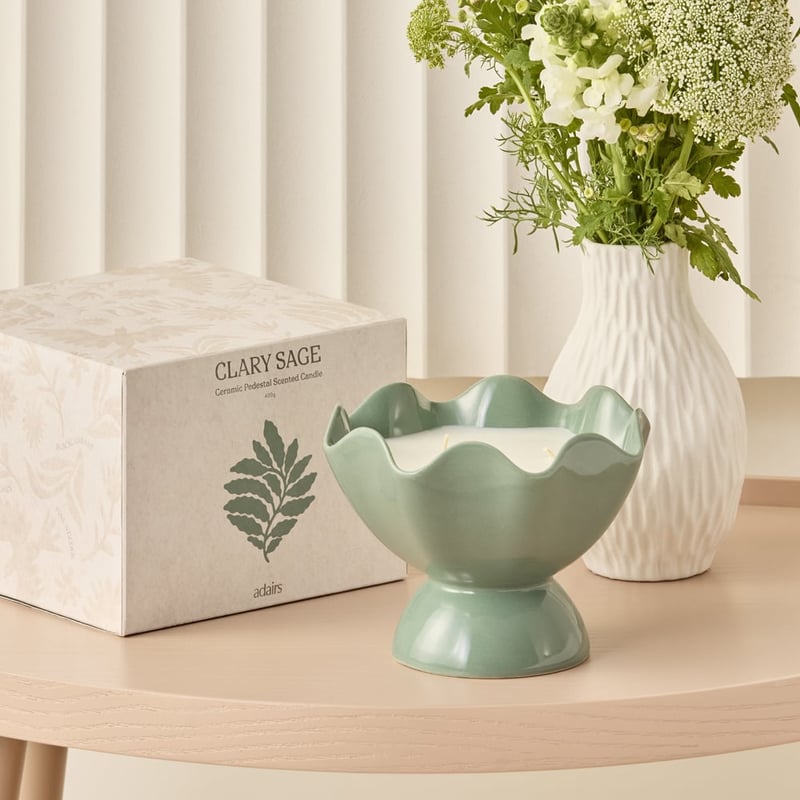 Una Clary Sage Candle 400g