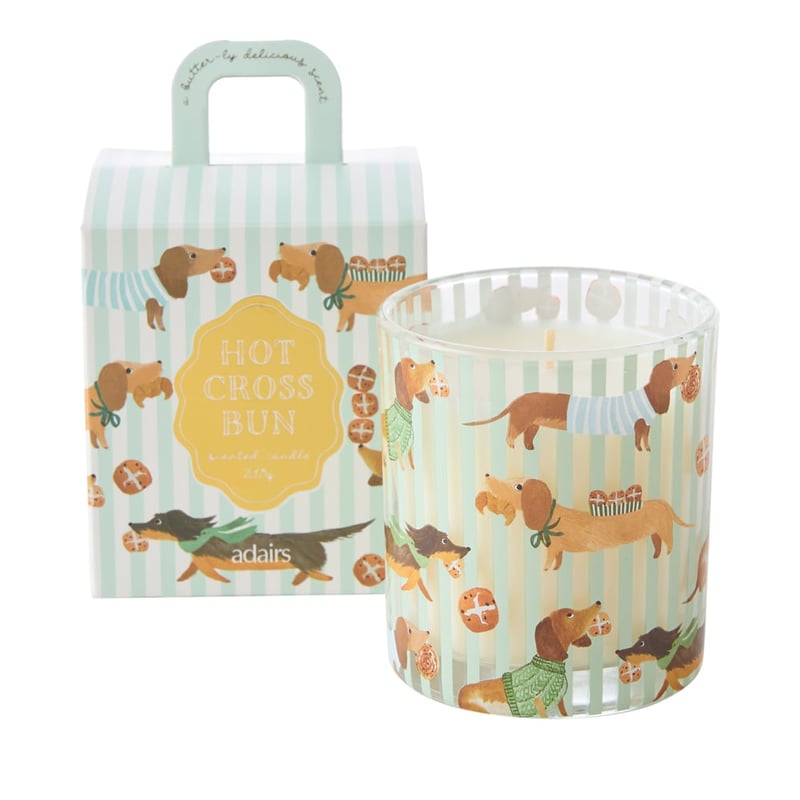 Dachshund Candle Hot Cross Bun