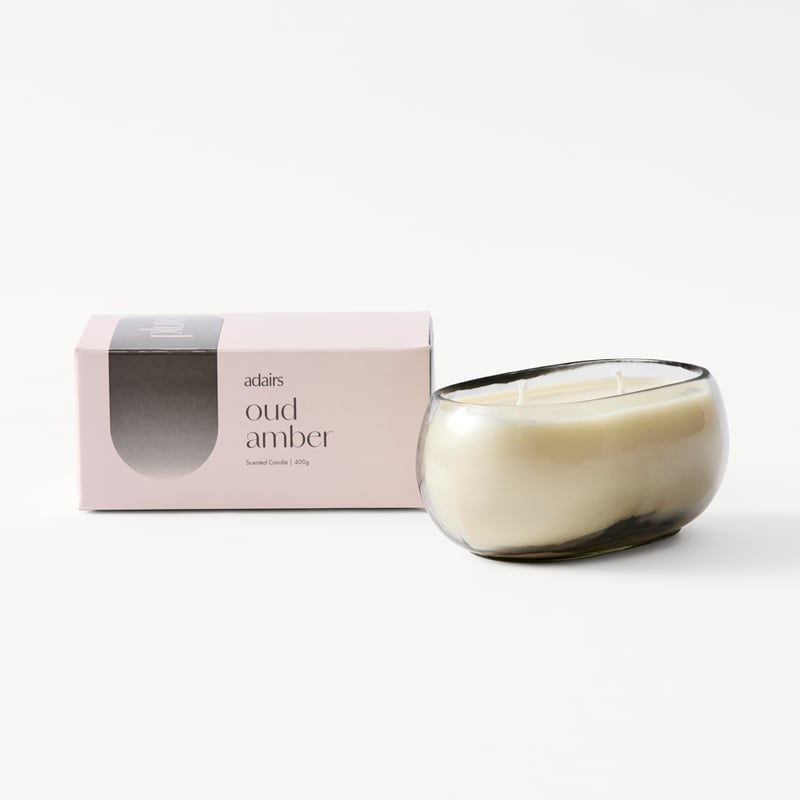 Pluto Oud Amber Candle 400g