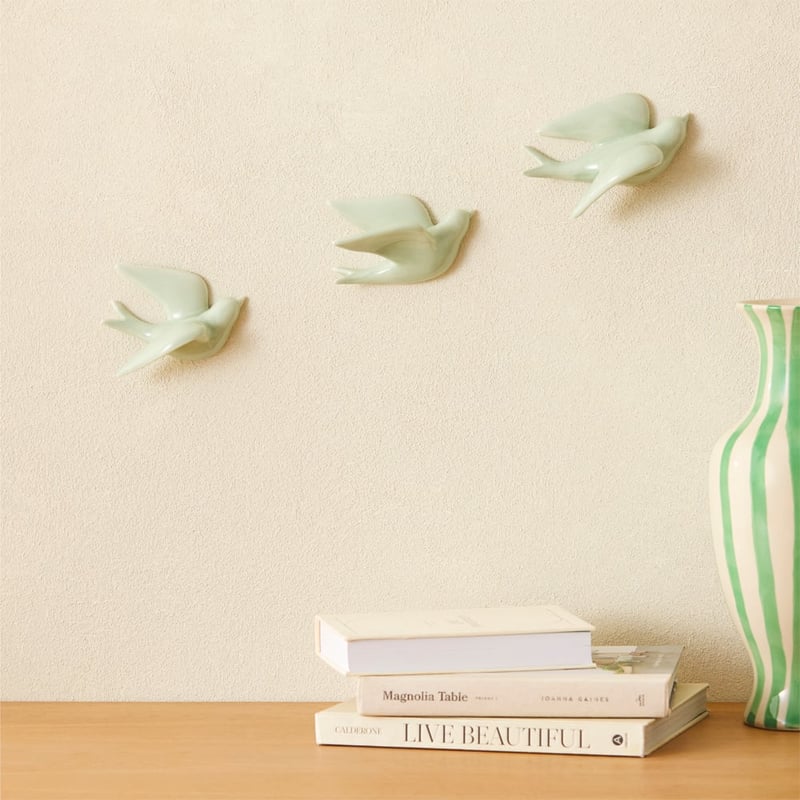 Flying Swallow Sage Birds Set of 3