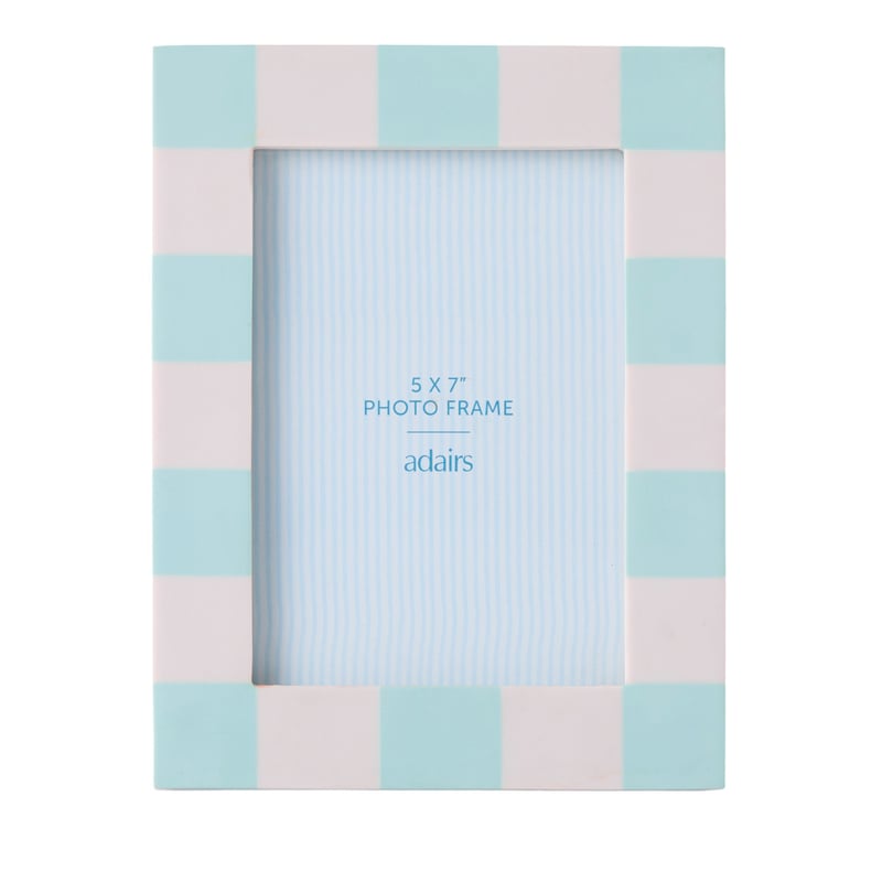Palermo Blue Checkerboard Resin Frame
