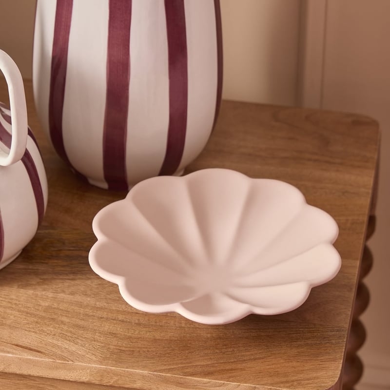 Trivoli Dusty Pink Trinket Dish